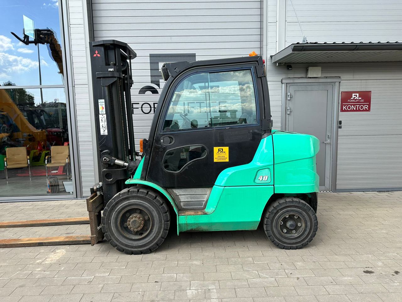 Mitsubishi FD40N - Dieselstapler: das Bild 3 Mitsubishi FD40N - Dieselstapler: das Bild 3