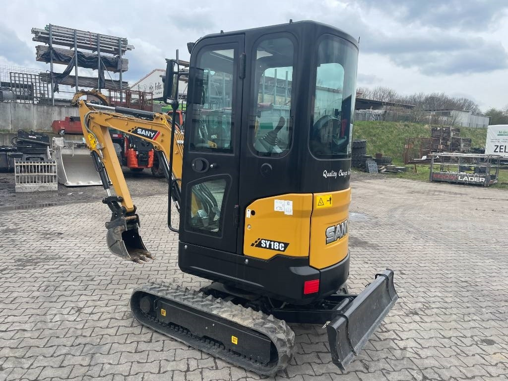 Sany SY 18 C - Minibagger: das Bild 1 Sany SY 18 C - Minibagger: das Bild 1