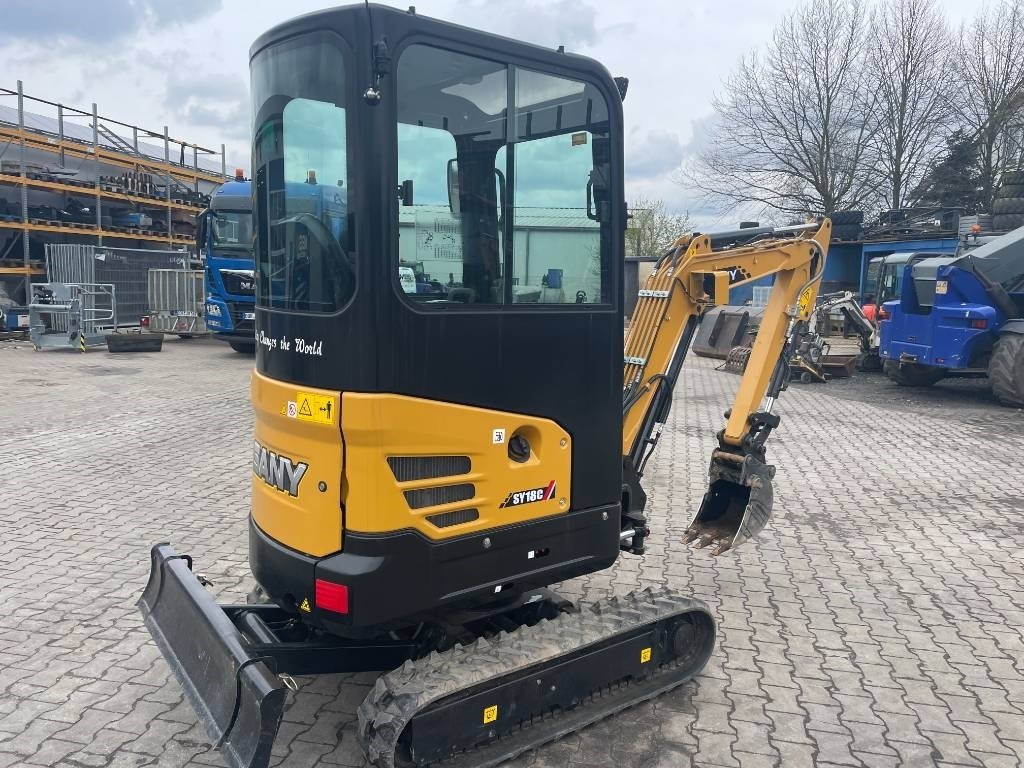Sany SY 18 C - Minibagger: das Bild 2 Sany SY 18 C - Minibagger: das Bild 2
