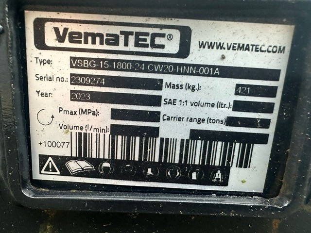 VemaTec CW30 Slotenbak 1800mm - Baggerschaufel für Baumaschine: das Bild 4 VemaTec CW30 Slotenbak 1800mm - Baggerschaufel für Baumaschine: das Bild 4