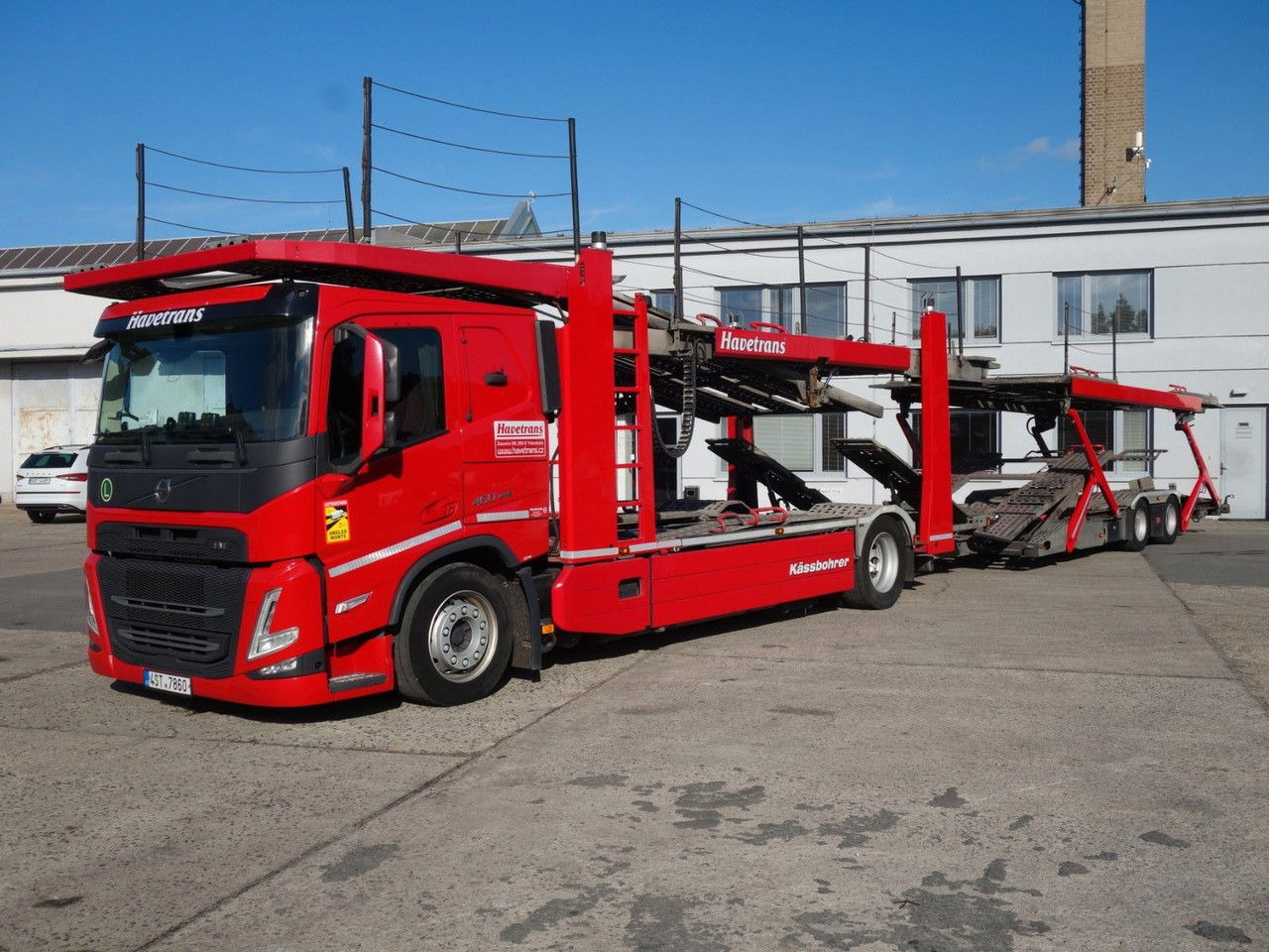 Volvo FM 460 FM13 Kässbohrer Vario / Supertrans - Autotransporter LKW: das Bild 1 Volvo FM 460 FM13 Kässbohrer Vario / Supertrans - Autotransporter LKW: das Bild 1