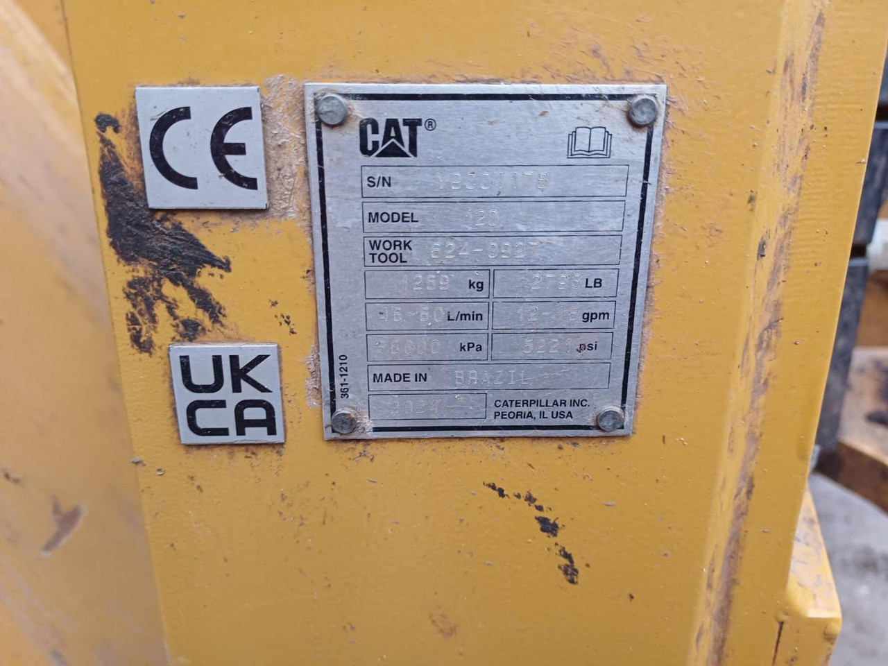 Grader CAT 120-14: das Bild 13 Grader CAT 120-14: das Bild 13