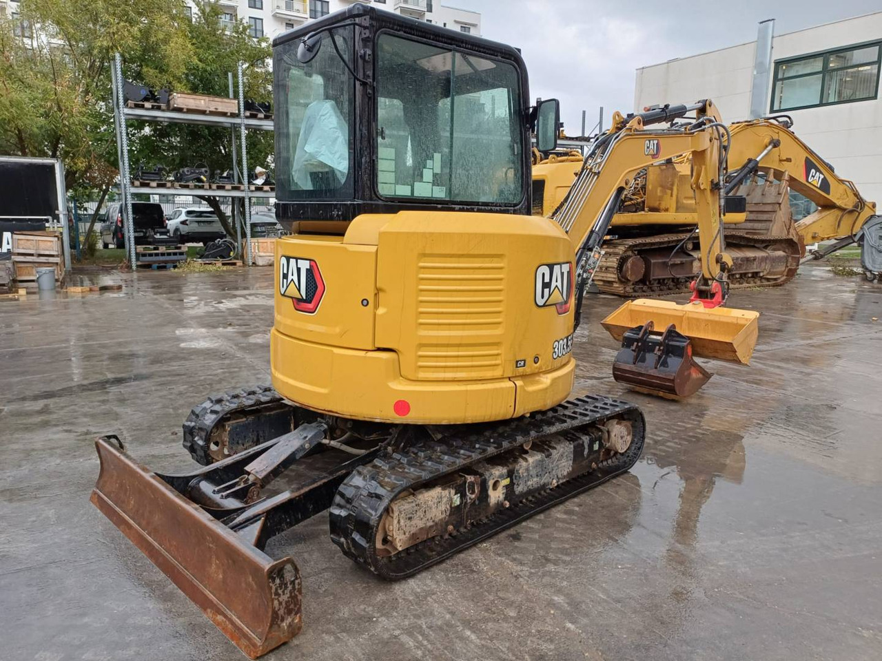 CAT 303.5ECR - Kettenbagger: das Bild 3 CAT 303.5ECR - Kettenbagger: das Bild 3