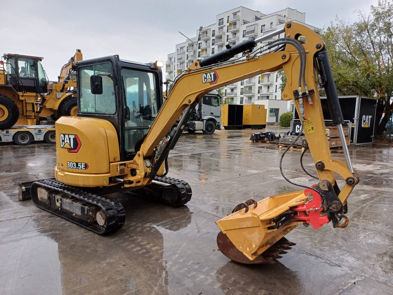 CAT 303.5ECR - Kettenbagger: das Bild 2 CAT 303.5ECR - Kettenbagger: das Bild 2
