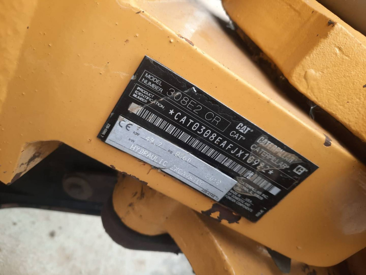 CAT 308E2CRSB - Kettenbagger: das Bild 4 CAT 308E2CRSB - Kettenbagger: das Bild 4