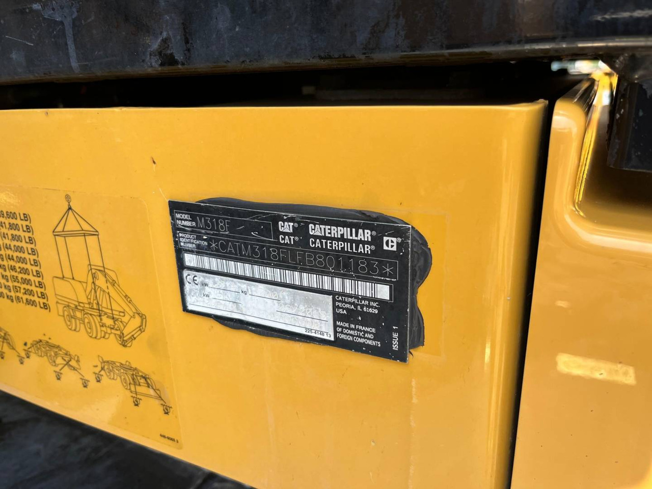 CAT M318F - Mobilbagger: das Bild 5 CAT M318F - Mobilbagger: das Bild 5