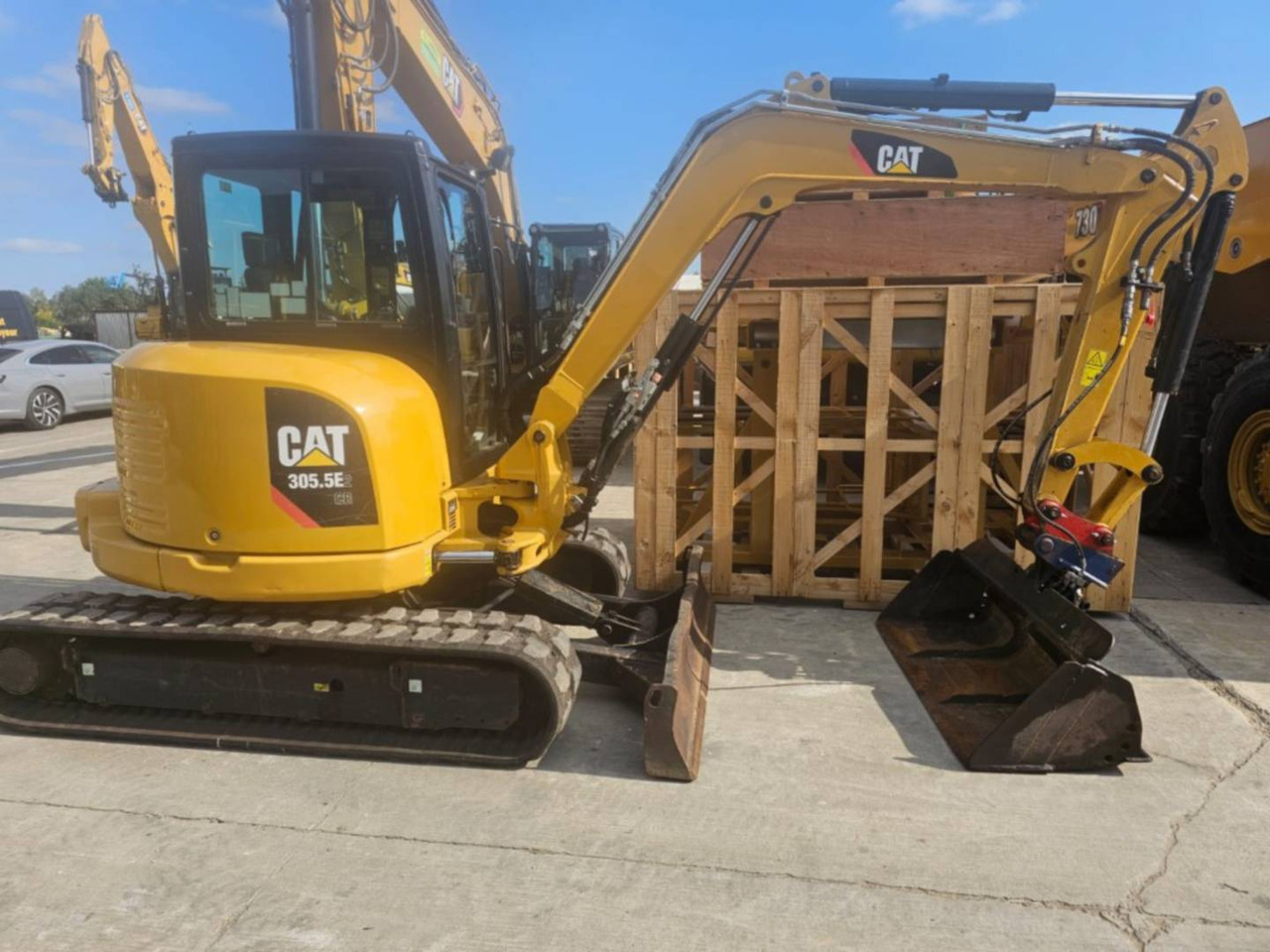 CAT 305.5E2CR - Kettenbagger: das Bild 1 CAT 305.5E2CR - Kettenbagger: das Bild 1