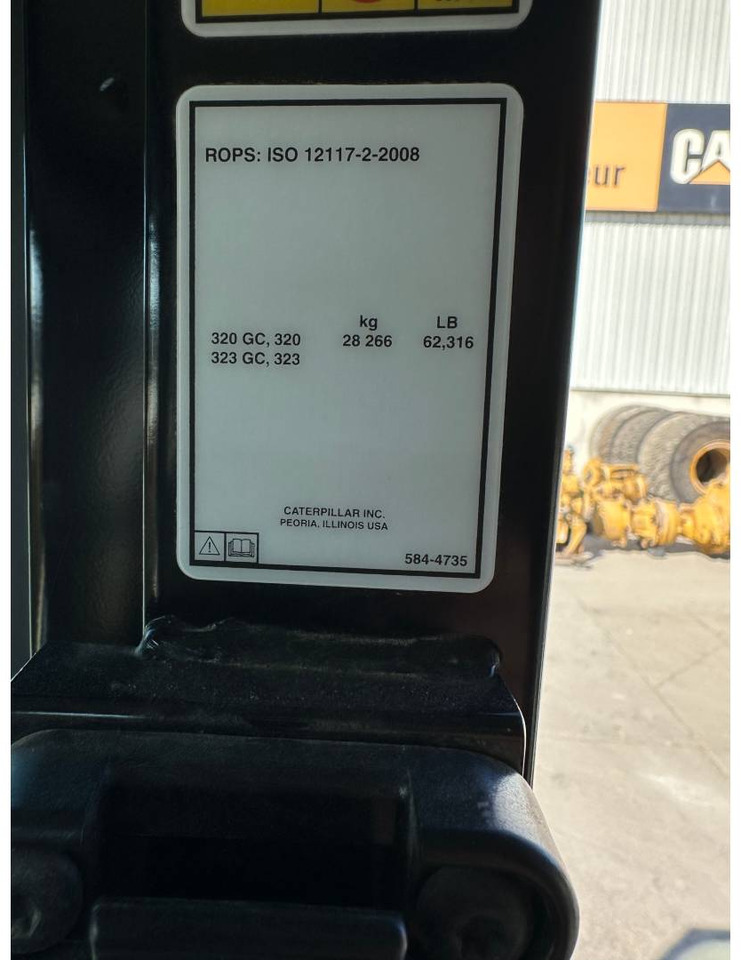 CAT 323 – Leasing CAT 323: das Bild 17