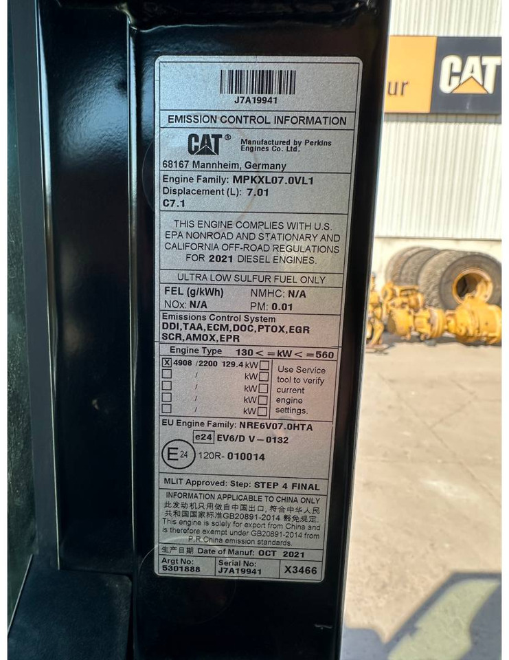 CAT 323 – Leasing CAT 323: das Bild 15