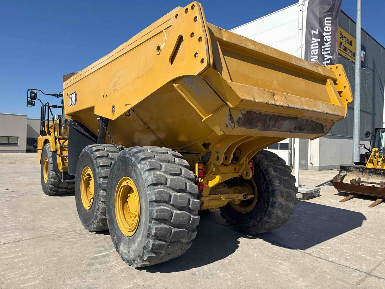 CAT 730 - Knickgelenkter Dumper: das Bild 4 CAT 730 - Knickgelenkter Dumper: das Bild 4