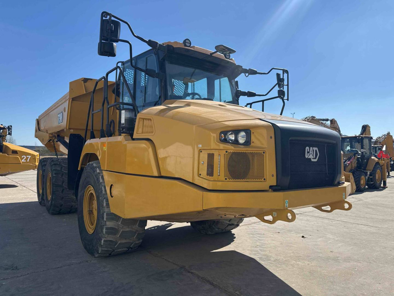 CAT 730 - Knickgelenkter Dumper: das Bild 2 CAT 730 - Knickgelenkter Dumper: das Bild 2