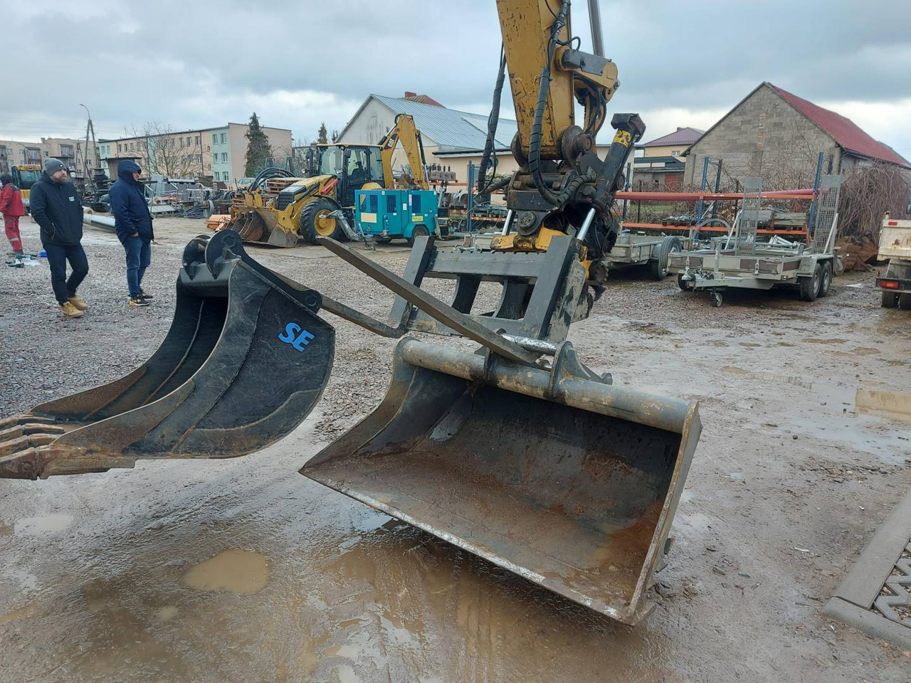 Mobilbagger CAT M313D: das Bild 8 Mobilbagger CAT M313D: das Bild 8