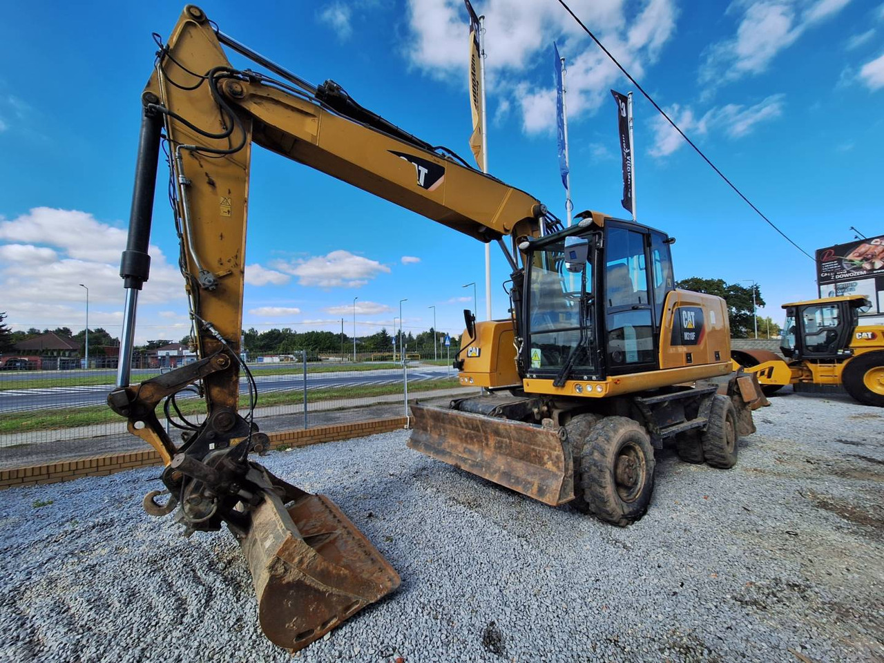 CAT M318F - Mobilbagger: das Bild 1 CAT M318F - Mobilbagger: das Bild 1