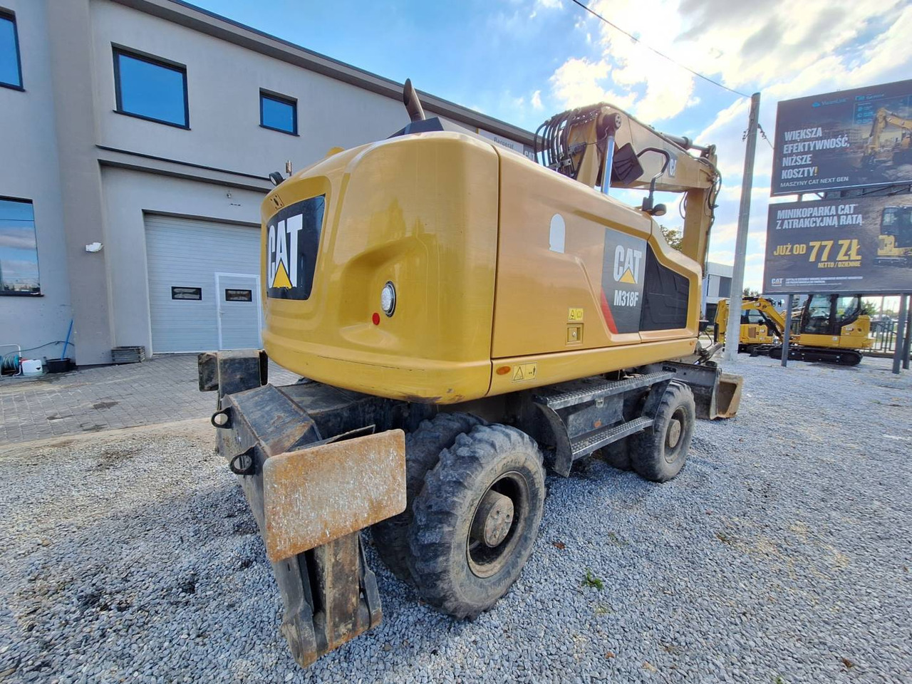 CAT M318F - Mobilbagger: das Bild 3 CAT M318F - Mobilbagger: das Bild 3