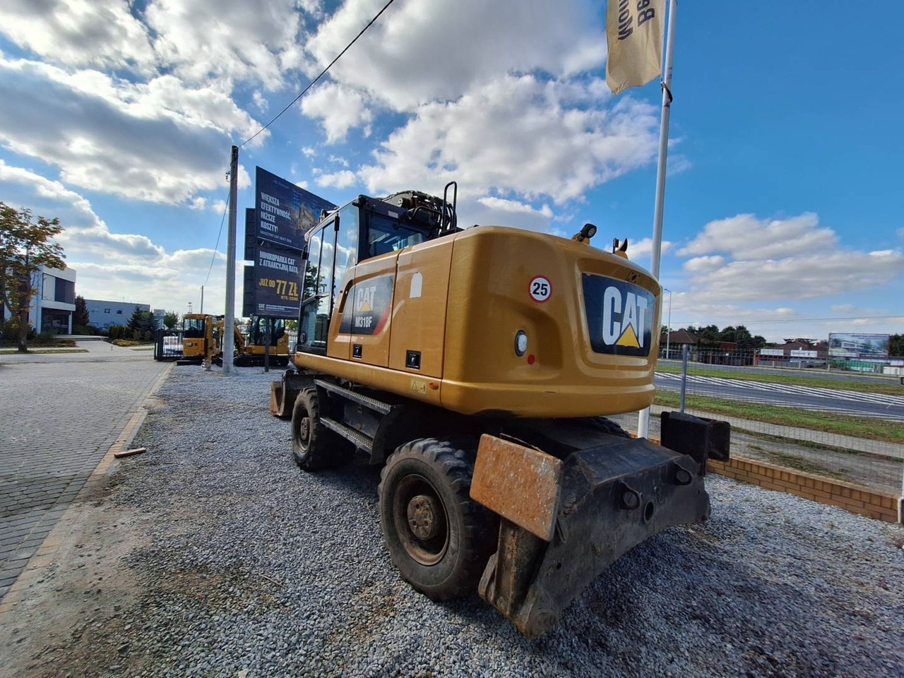 CAT M318F - Mobilbagger: das Bild 4 CAT M318F - Mobilbagger: das Bild 4