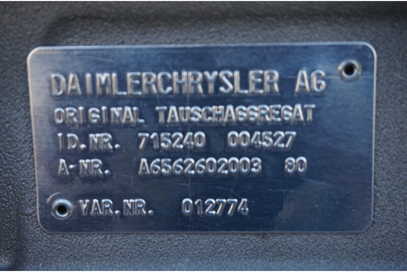 Mercedes-Benz G210-16/14.2-0.83EPS + VB VOITH 715240004527 - Getriebe für LKW: das Bild 5 Mercedes-Benz G210-16/14.2-0.83EPS + VB VOITH 715240004527 - Getriebe für LKW: das Bild 5