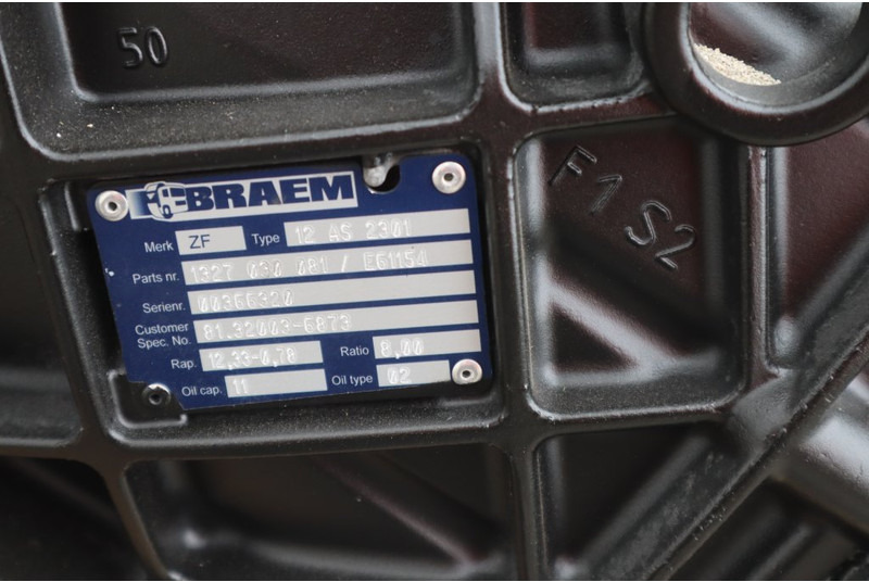 ZF 12AS2301OD TGA 81.32003-6873 - Getriebe für LKW: das Bild 5 ZF 12AS2301OD TGA 81.32003-6873 - Getriebe für LKW: das Bild 5