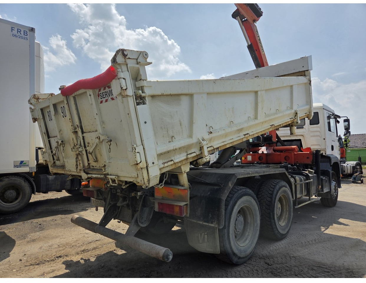 MAN TGA 26.350 6X4 BORDMATIC TIPPER CRANE PALFINGER PK15500 - Kipper, Autokran: das Bild 2 MAN TGA 26.350 6X4 BORDMATIC TIPPER CRANE PALFINGER PK15500 - Kipper, Autokran: das Bild 2