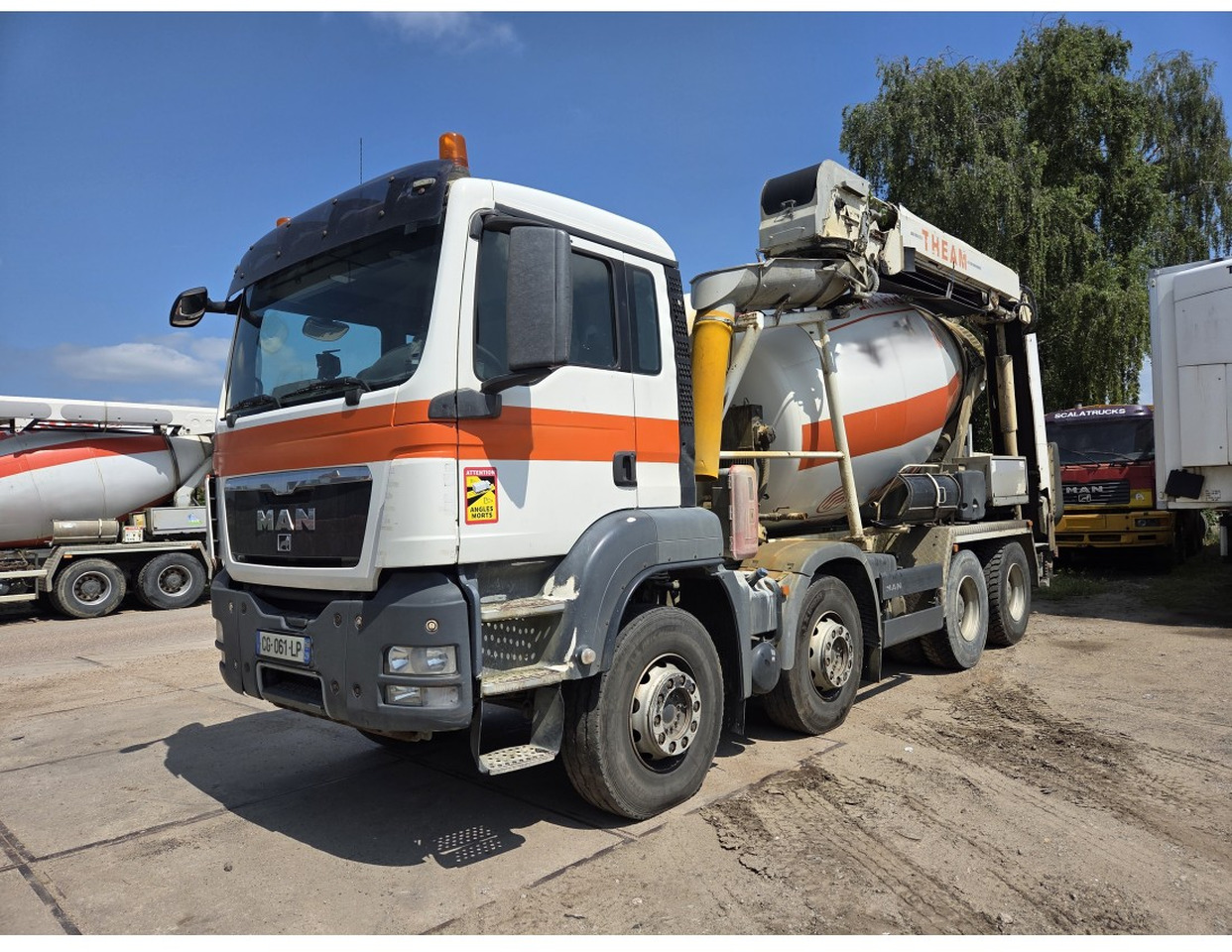MAN TGS 35.400 8X4 Concrete Mixer Stetter 9m3 Steelsuspension - Fahrmischer: das Bild 1 MAN TGS 35.400 8X4 Concrete Mixer Stetter 9m3 Steelsuspension - Fahrmischer: das Bild 1
