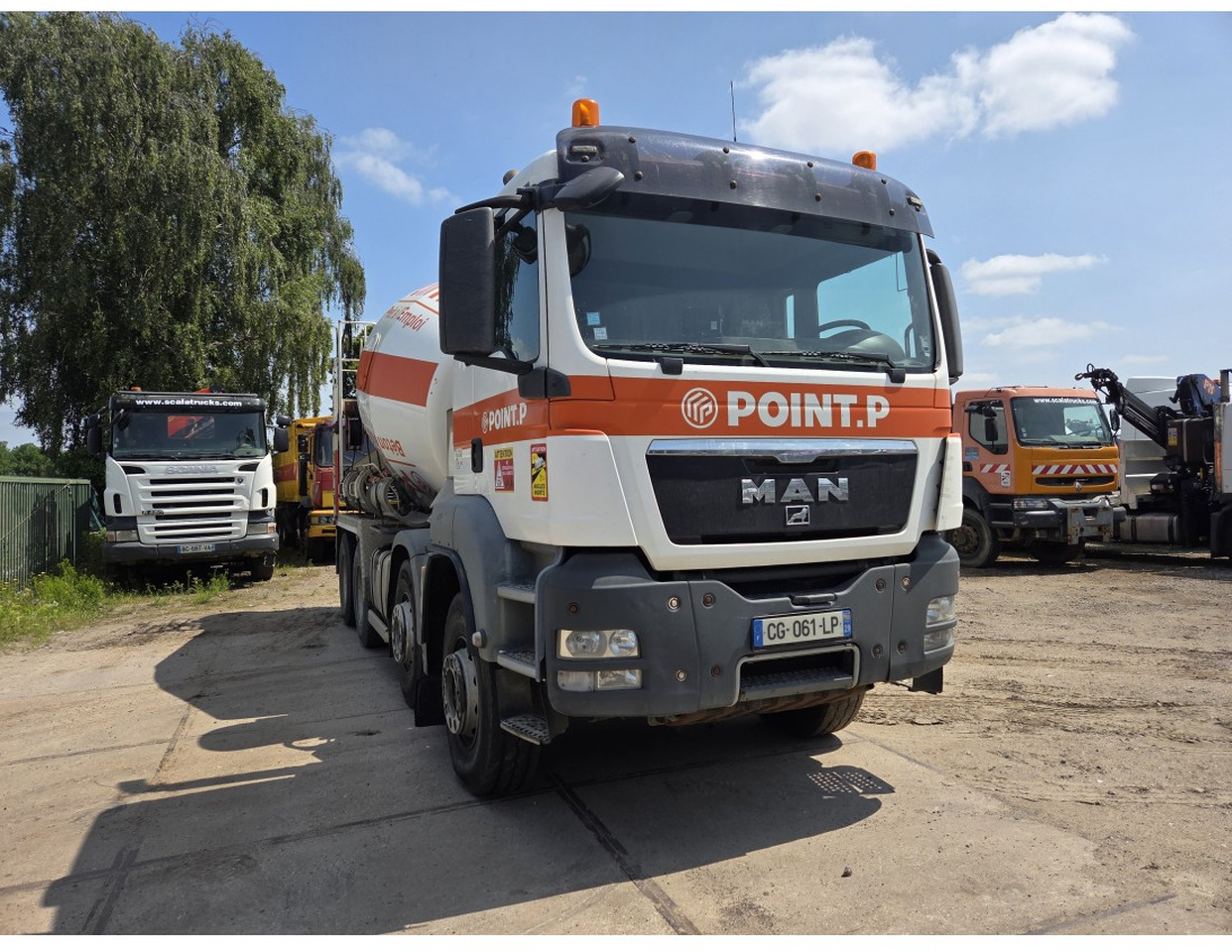 MAN TGS 35.400 8X4 Concrete Mixer Stetter 9m3 Steelsuspension - Fahrmischer: das Bild 4 MAN TGS 35.400 8X4 Concrete Mixer Stetter 9m3 Steelsuspension - Fahrmischer: das Bild 4