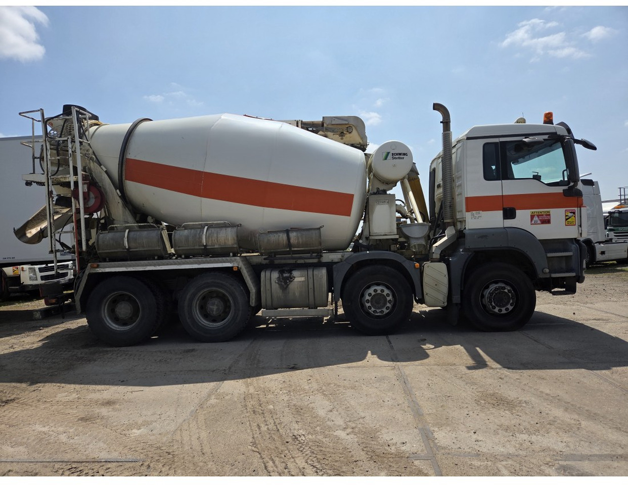 MAN TGS 35.400 8X4 Concrete Mixer Stetter 9m3 Steelsuspension - Fahrmischer: das Bild 5 MAN TGS 35.400 8X4 Concrete Mixer Stetter 9m3 Steelsuspension - Fahrmischer: das Bild 5