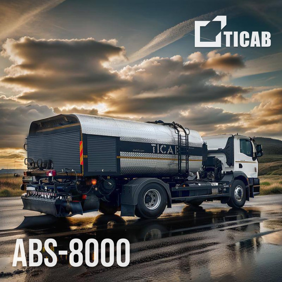 TICAB Asphalt Distributor, 8000 L, Аutonomous Asphalt Sprayer, Manufacturer - Betonpumpe: das Bild 4 TICAB Asphalt Distributor, 8000 L, Аutonomous Asphalt Sprayer, Manufacturer - Betonpumpe: das Bild 4