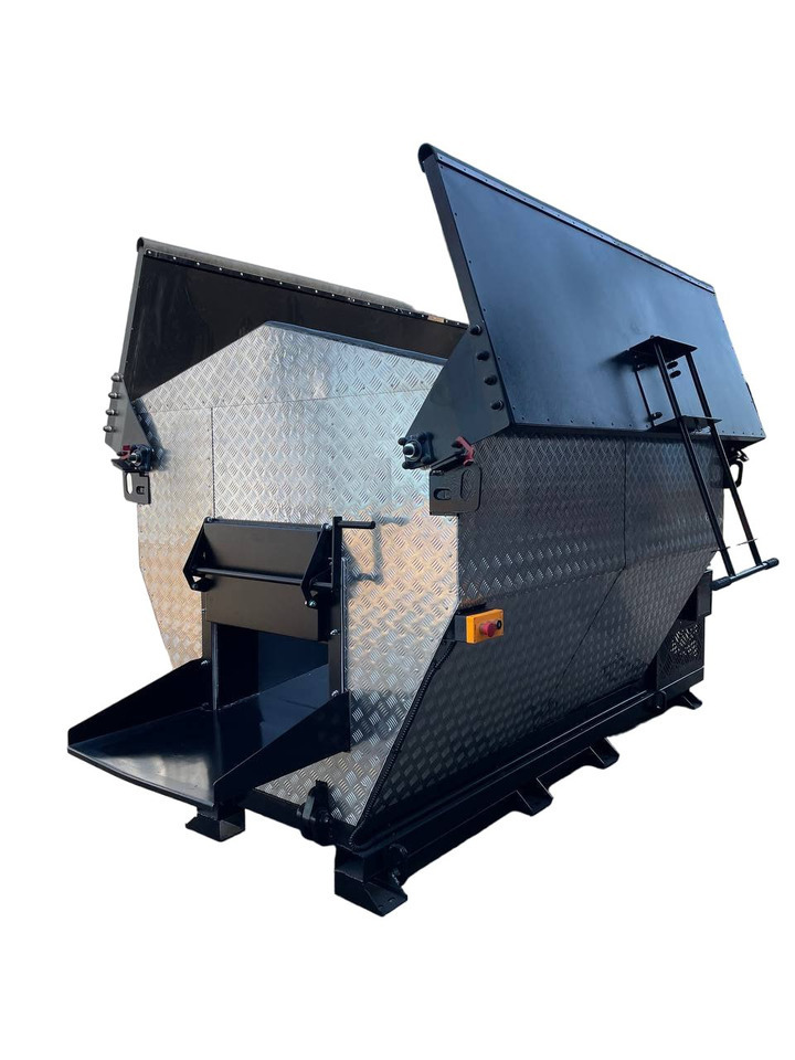 TICAB Asphalt Hot Box from the Manufacturer for 2,8 t, termiskais bunkurs asfaltam HB-2 - Asphalttechnik: das Bild 1 TICAB Asphalt Hot Box from the Manufacturer for 2,8 t, termiskais bunkurs asfaltam HB-2 - Asphalttechnik: das Bild 1