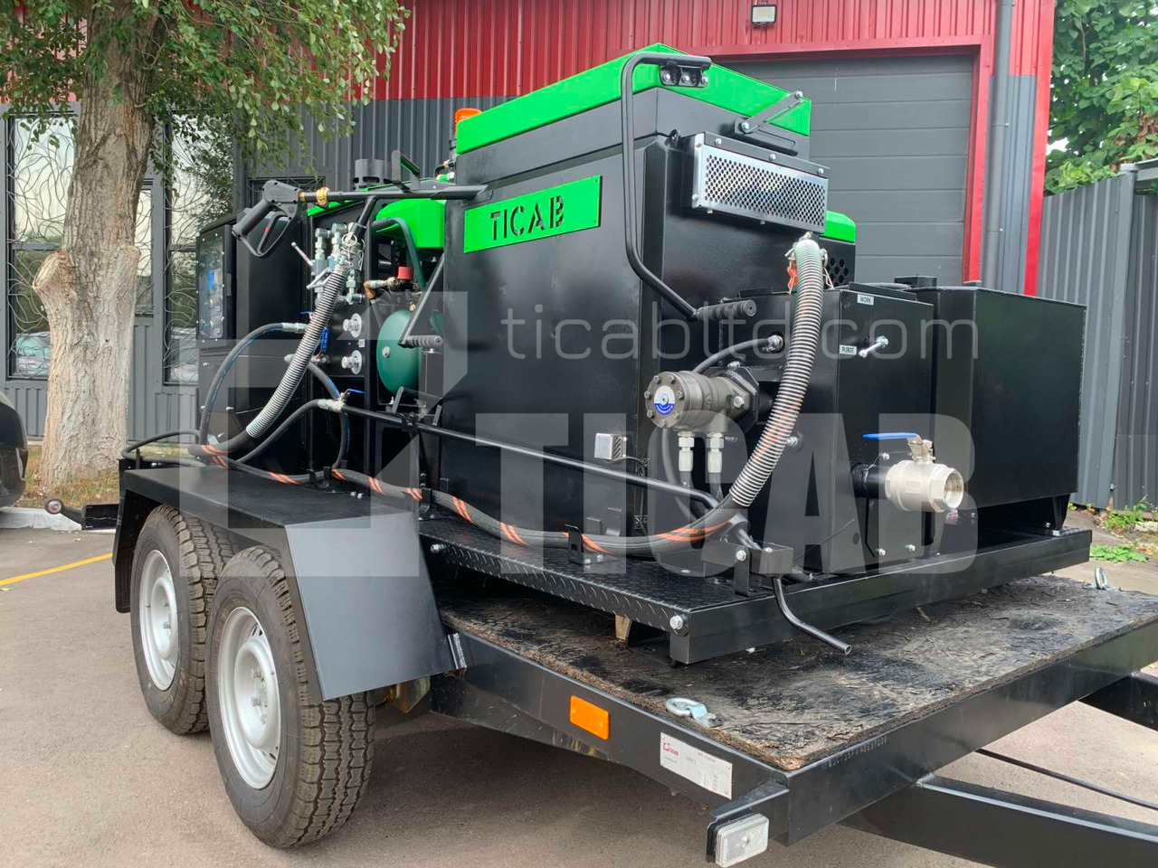 TICAB New Bitumen Combo Machine, Asphalt Crack Sealer, Asphalt Distributor, Manufacturer, - Bitumenspritzmaschine: das Bild 2 TICAB New Bitumen Combo Machine, Asphalt Crack Sealer, Asphalt Distributor, Manufacturer, - Bitumenspritzmaschine: das Bild 2