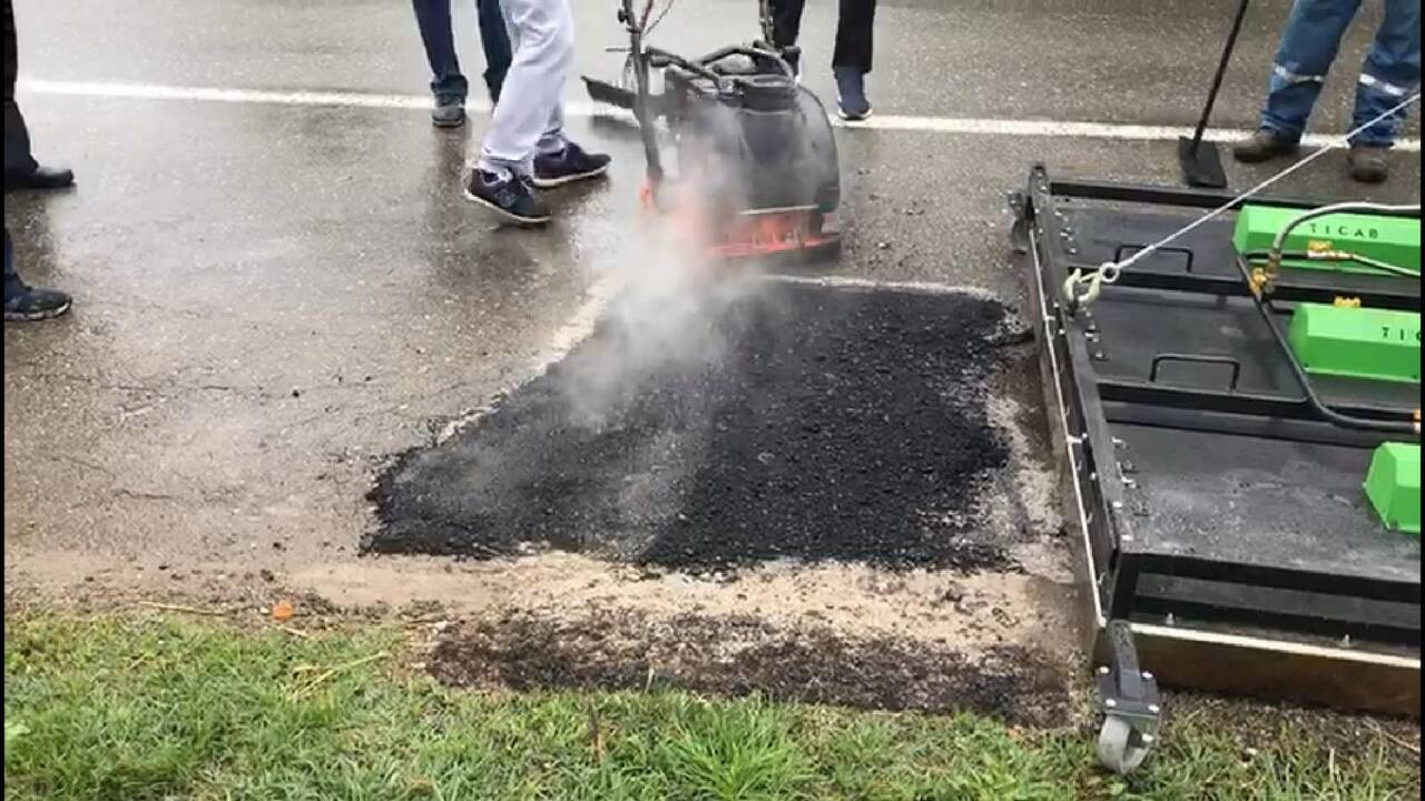 Asphalttechnik neu kaufen TICAB New Pothole Patching Machine, Asphalt Infrared Patching, Manufacturer, MIRA-3: das Bild 6