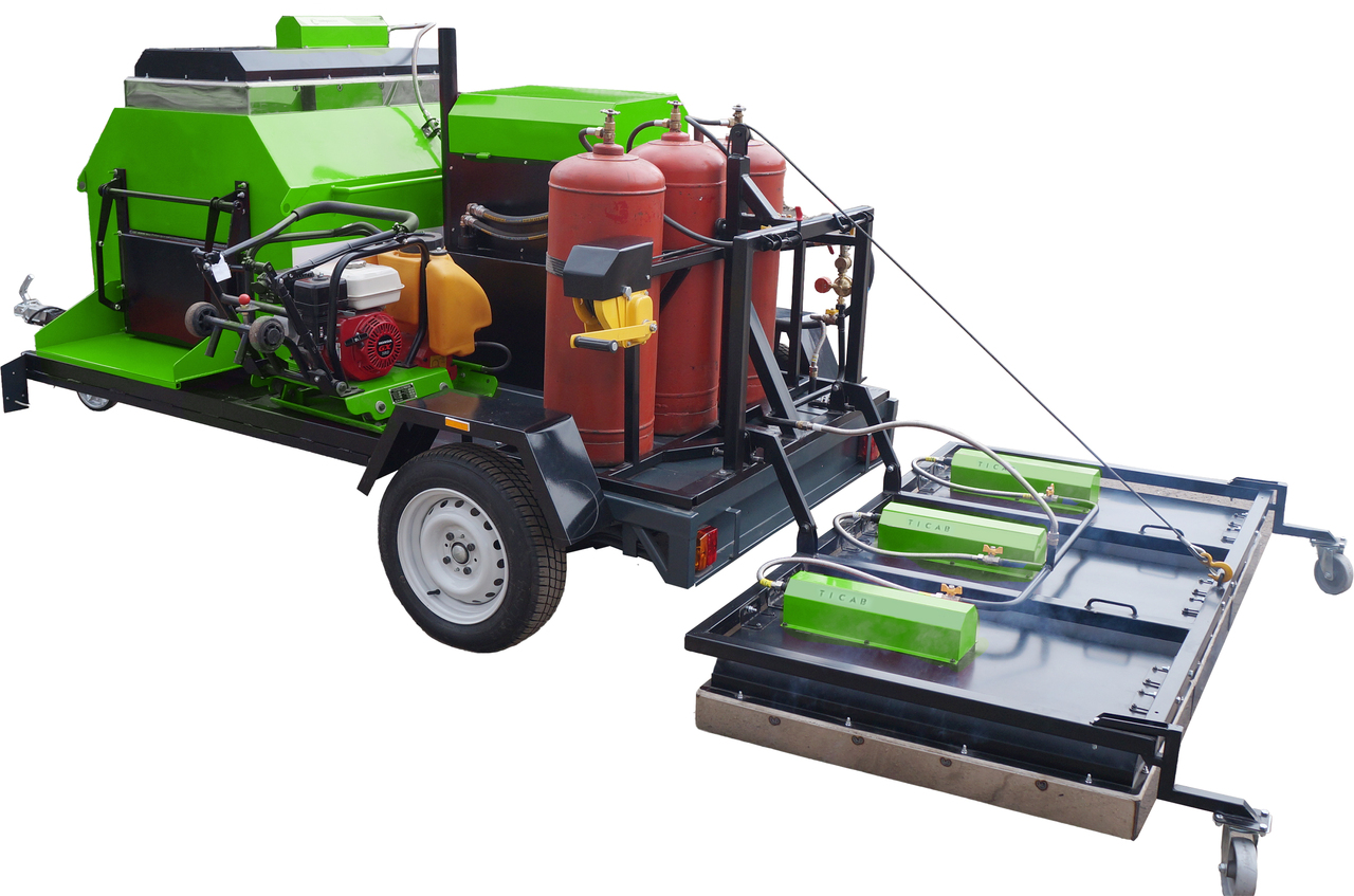 TICAB New Pothole Patching Machine, Asphalt Infrared Patching, Manufacturer, MIRA-3 - Asphalttechnik: das Bild 3 TICAB New Pothole Patching Machine, Asphalt Infrared Patching, Manufacturer, MIRA-3 - Asphalttechnik: das Bild 3