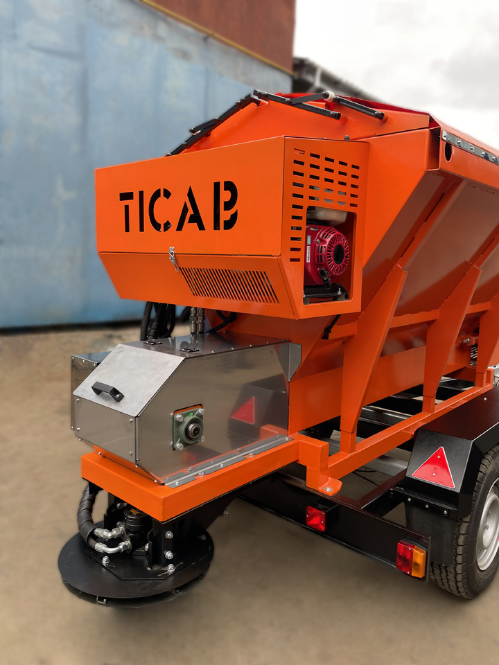 TICAB New Salt and Sand Spreader, Hopper spreader,Manufacturer, 1,5m³ - Schneeräumfahrzeug: das Bild 2 TICAB New Salt and Sand Spreader, Hopper spreader,Manufacturer, 1,5m³ - Schneeräumfahrzeug: das Bild 2