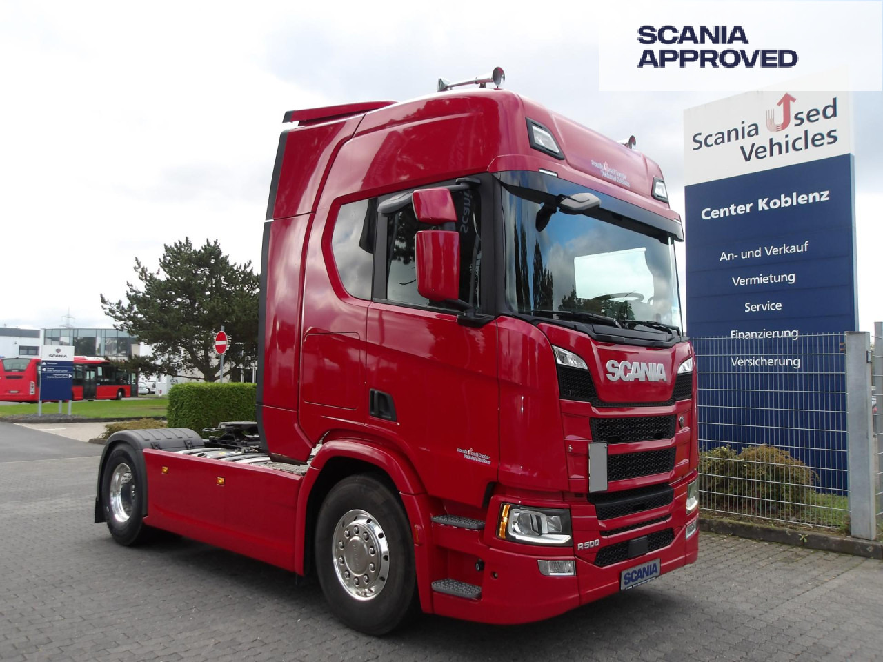 Sattelzugmaschine SCANIA R 500 NB - HYDRAULIK - FULL AIR - HIGHLINE - ALCOA: das Bild 1