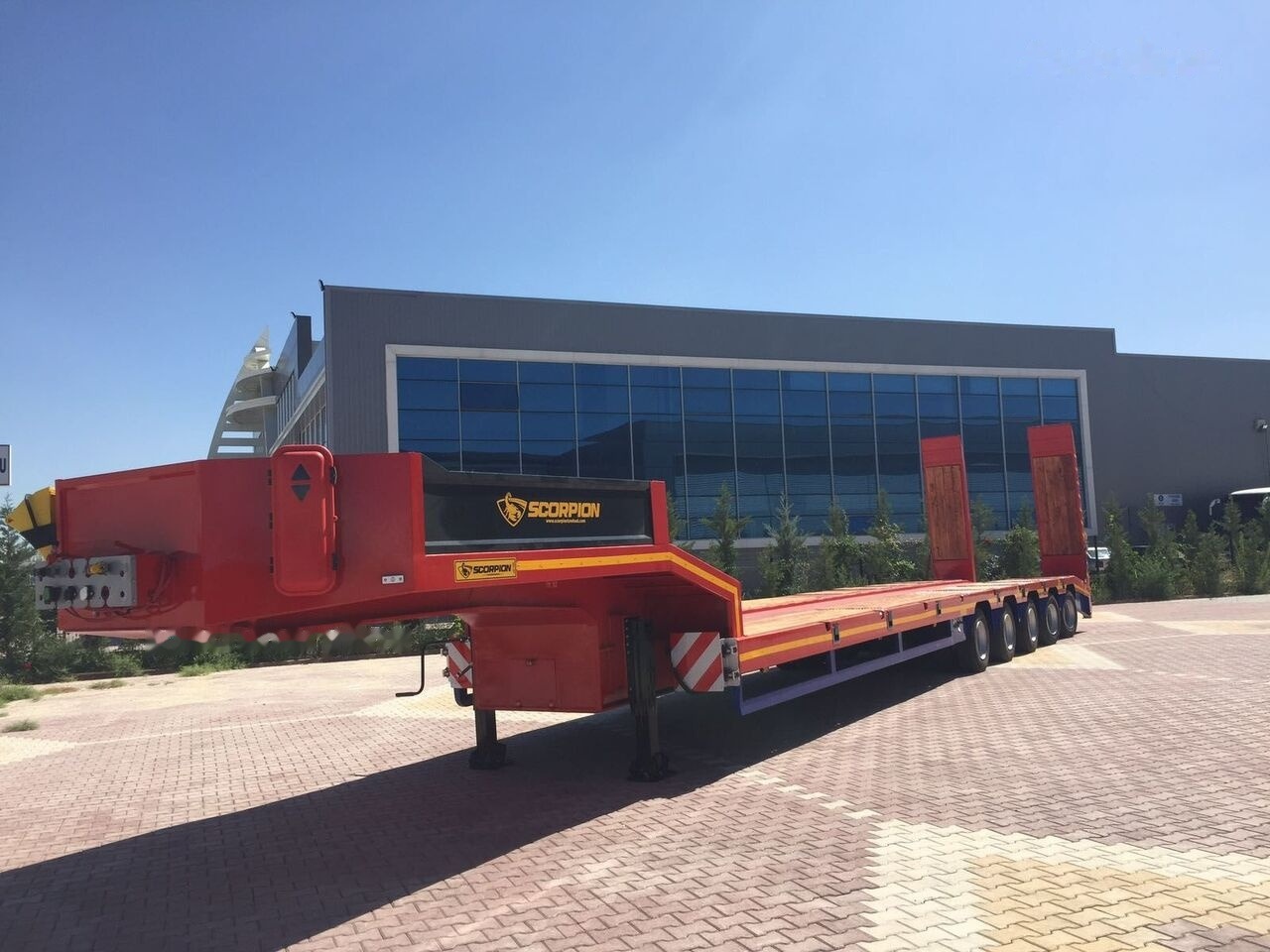 Tieflader Auflieger neu kaufen Scorpion Trailer SCORPION TRAILER NEW 5 AXLE LOWBED SEMI TRAILER (MANUFACTURER COMPANY): das Bild 9 Tieflader Auflieger neu kaufen Scorpion Trailer SCORPION TRAILER NEW 5 AXLE LOWBED SEMI TRAILER (MANUFACTURER COMPANY): das Bild 9