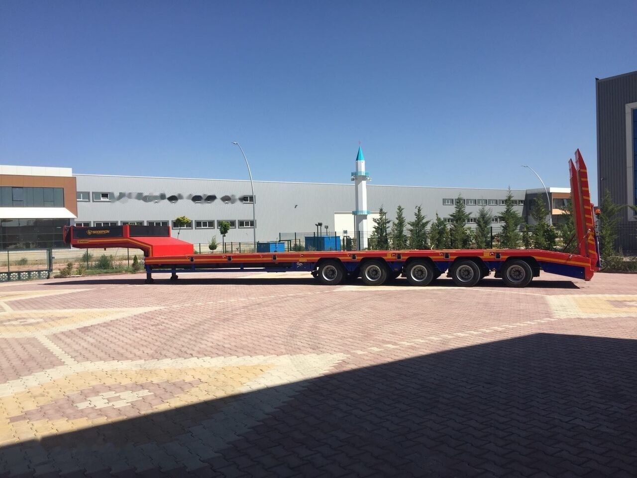 Tieflader Auflieger neu kaufen Scorpion Trailer SCORPION TRAILER NEW 5 AXLE LOWBED SEMI TRAILER (MANUFACTURER COMPANY): das Bild 8 Tieflader Auflieger neu kaufen Scorpion Trailer SCORPION TRAILER NEW 5 AXLE LOWBED SEMI TRAILER (MANUFACTURER COMPANY): das Bild 8