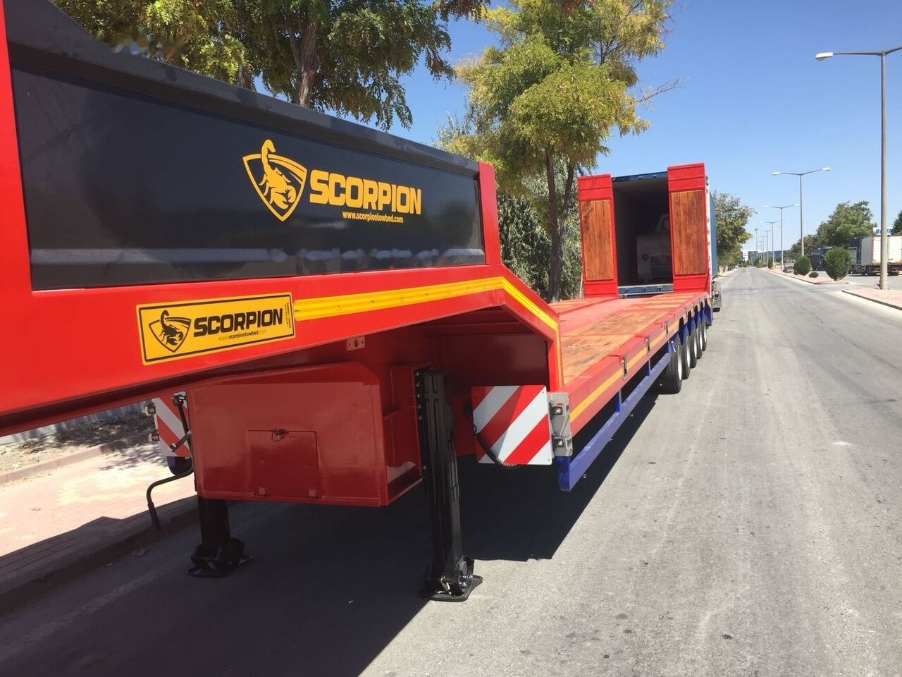 Tieflader Auflieger neu kaufen Scorpion Trailer SCORPION TRAILER NEW 5 AXLE LOWBED SEMI TRAILER (MANUFACTURER COMPANY): das Bild 12 Tieflader Auflieger neu kaufen Scorpion Trailer SCORPION TRAILER NEW 5 AXLE LOWBED SEMI TRAILER (MANUFACTURER COMPANY): das Bild 12