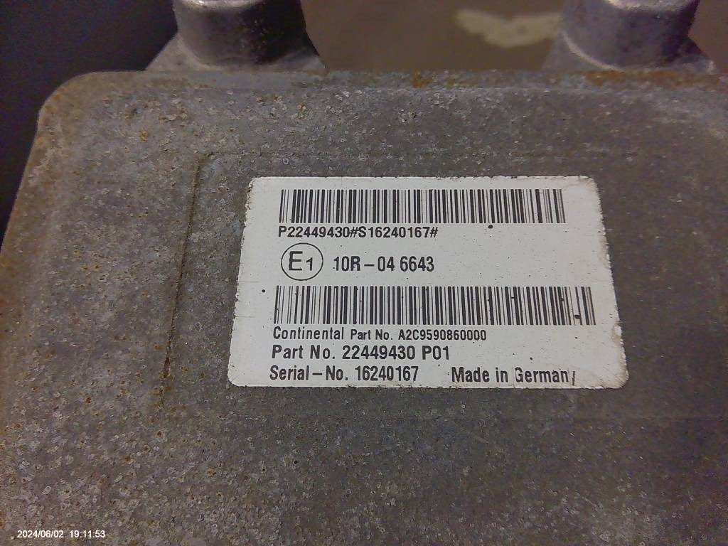 Volvo FH 540 Adblue styrenhet, 22449430 - Elektrische Ausrüstung für LKW: das Bild 2 Volvo FH 540 Adblue styrenhet, 22449430 - Elektrische Ausrüstung für LKW: das Bild 2