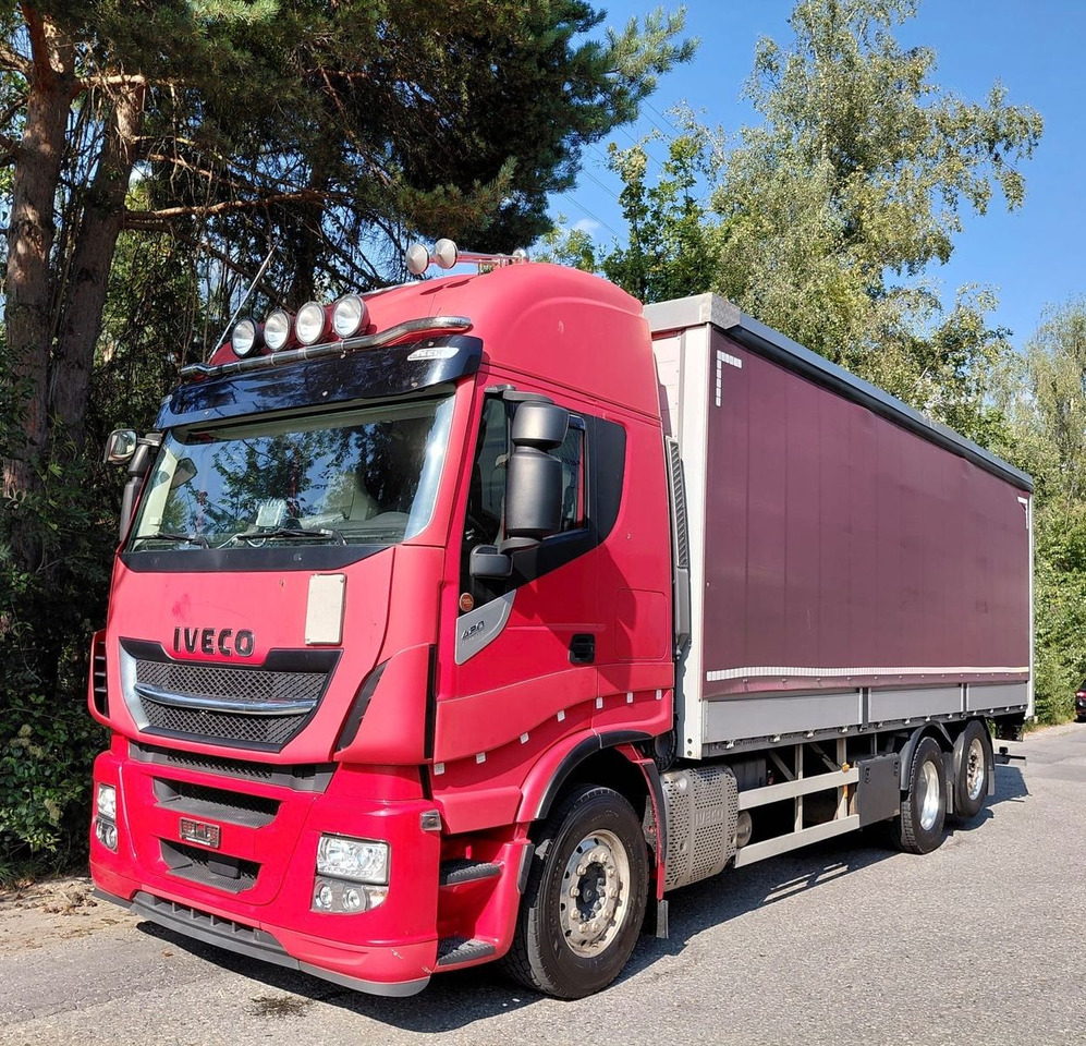 Iveco 260S42 Stralis, 6x2, Retarder, Euro 6, 7.80m box - Plane LKW: das Bild 3 Iveco 260S42 Stralis, 6x2, Retarder, Euro 6, 7.80m box - Plane LKW: das Bild 3