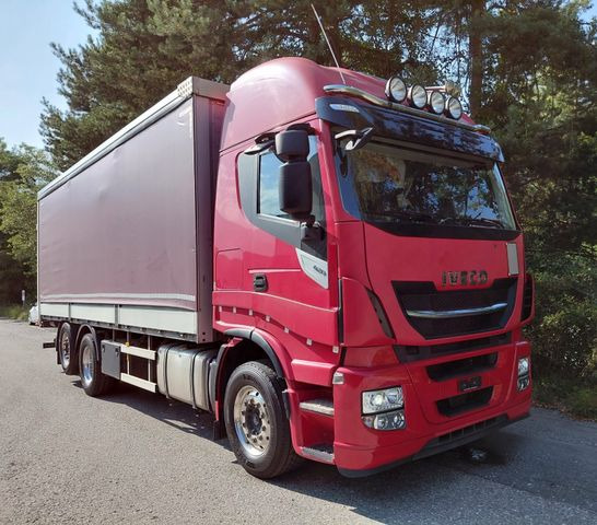 Iveco 260S42 Stralis, 6x2, Retarder, Euro 6, 7.80m box - Plane LKW: das Bild 1 Iveco 260S42 Stralis, 6x2, Retarder, Euro 6, 7.80m box - Plane LKW: das Bild 1