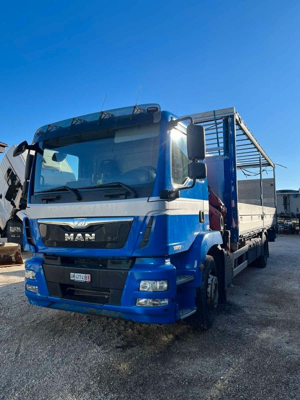 MAN TGM 18.340 - FASSI KRAN / RAMPE - LKW, Autokran: das Bild 1 MAN TGM 18.340 - FASSI KRAN / RAMPE - LKW, Autokran: das Bild 1