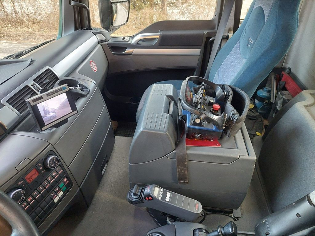 Autokran, Abrollkipper MAN TGS 35.480 8x4, E5, Fassi F235CXP Kran+Abroll: das Bild 18