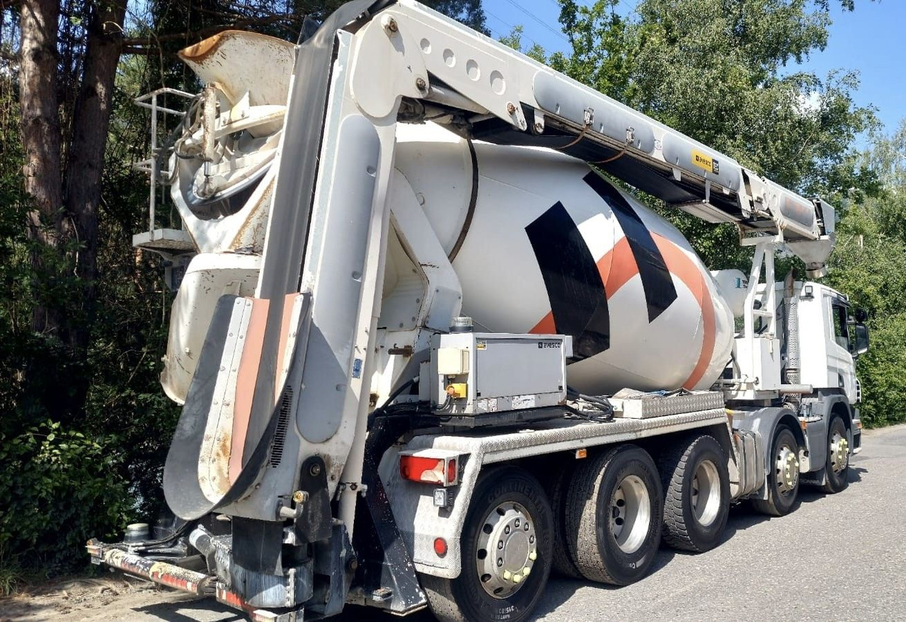 Scania P450 LB 10x4,E6,Stetter 10m³,Förderband/belt 16m - Fahrmischer: das Bild 5 Scania P450 LB 10x4,E6,Stetter 10m³,Förderband/belt 16m - Fahrmischer: das Bild 5