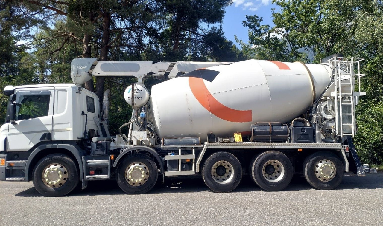 Scania P450 LB 10x4,E6,Stetter 10m³,Förderband/belt 16m - Fahrmischer: das Bild 3 Scania P450 LB 10x4,E6,Stetter 10m³,Förderband/belt 16m - Fahrmischer: das Bild 3