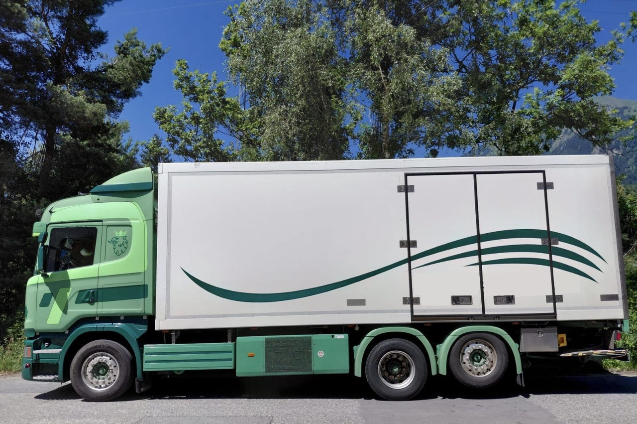 Scania R450 6x2, E6, Thermo King UT 1200, Ladebordwand - Kühlkoffer LKW: das Bild 2 Scania R450 6x2, E6, Thermo King UT 1200, Ladebordwand - Kühlkoffer LKW: das Bild 2