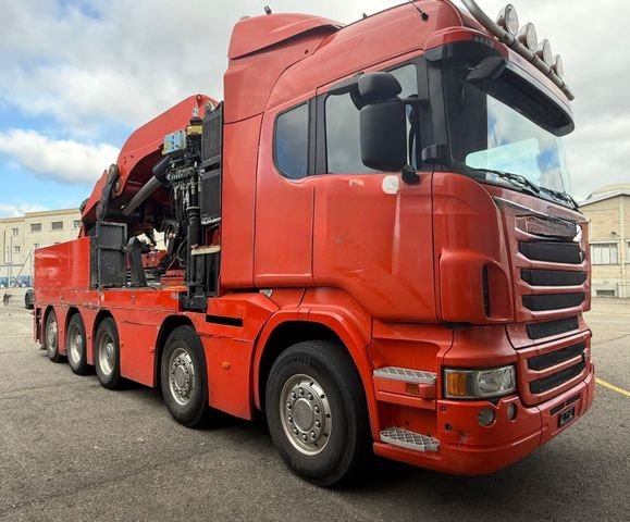 Scania R500 V8 LB10x4, E5, Effer 1750 8S, FLYJIB, 44m - Autokran: das Bild 4 Scania R500 V8 LB10x4, E5, Effer 1750 8S, FLYJIB, 44m - Autokran: das Bild 4