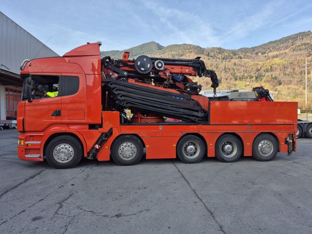 Scania R500 V8 LB10x4, E5, Effer 1750 8S, FLYJIB, 44m - Autokran: das Bild 2 Scania R500 V8 LB10x4, E5, Effer 1750 8S, FLYJIB, 44m - Autokran: das Bild 2