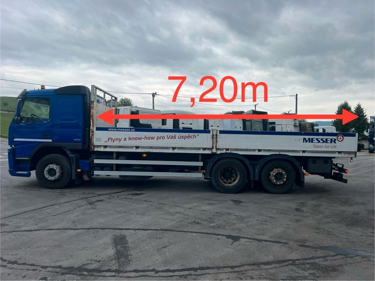 Volvo FM 460 6x2, E5, L:7200mm - Pritsche LKW: das Bild 4 Volvo FM 460 6x2, E5, L:7200mm - Pritsche LKW: das Bild 4