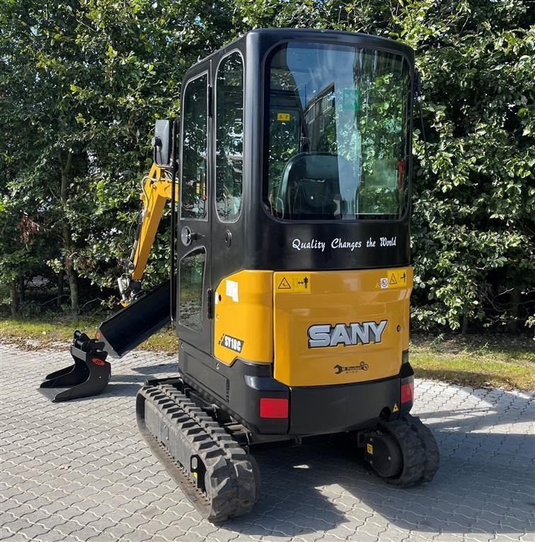 Sany SY18C Med TF tiltskifte og TF skovlpakke - Kettenbagger: das Bild 3 Sany SY18C Med TF tiltskifte og TF skovlpakke - Kettenbagger: das Bild 3