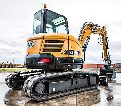 Sany SY50U - Kettenbagger: das Bild 1 Sany SY50U - Kettenbagger: das Bild 1