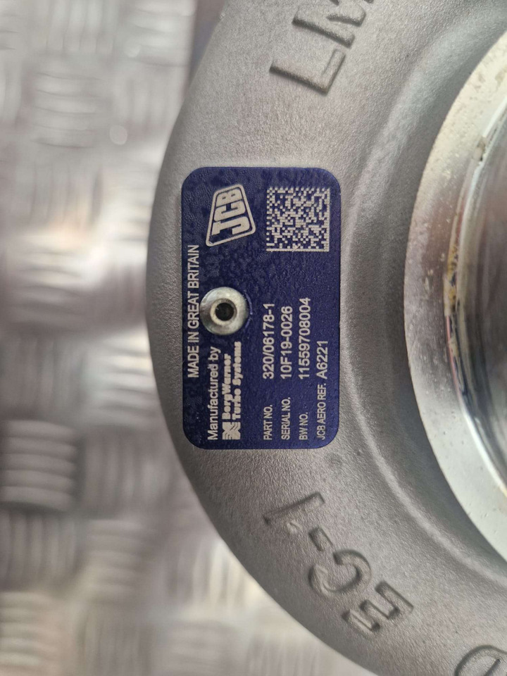 BorgWarner BV55 turbo 320/06178 JCB turbocharger - Motor und Teile für Baumaschine: das Bild 4 BorgWarner BV55 turbo 320/06178 JCB turbocharger - Motor und Teile für Baumaschine: das Bild 4