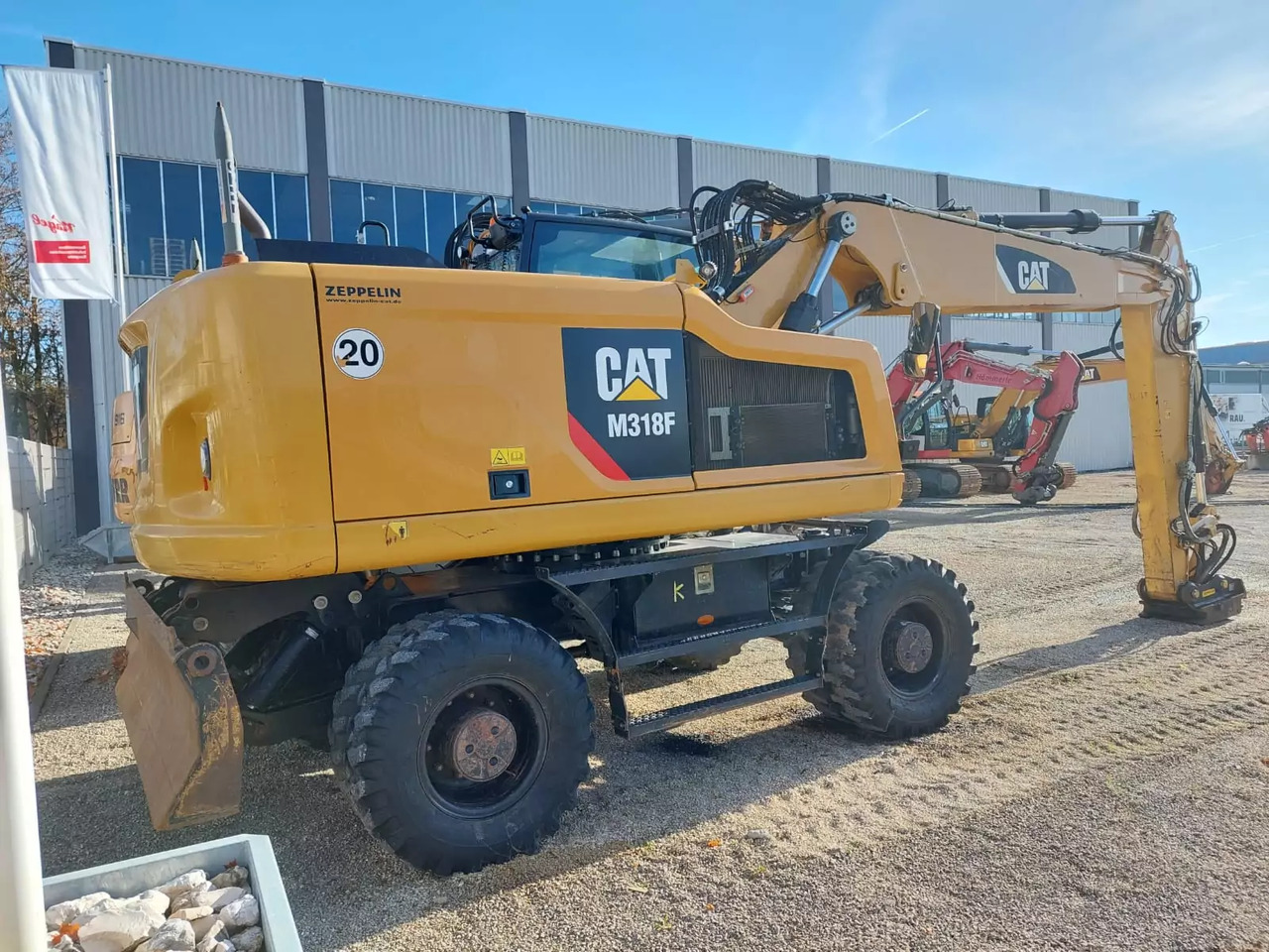 2017 Caterpillar M 318F - Mobilbagger: das Bild 4 2017 Caterpillar M 318F - Mobilbagger: das Bild 4